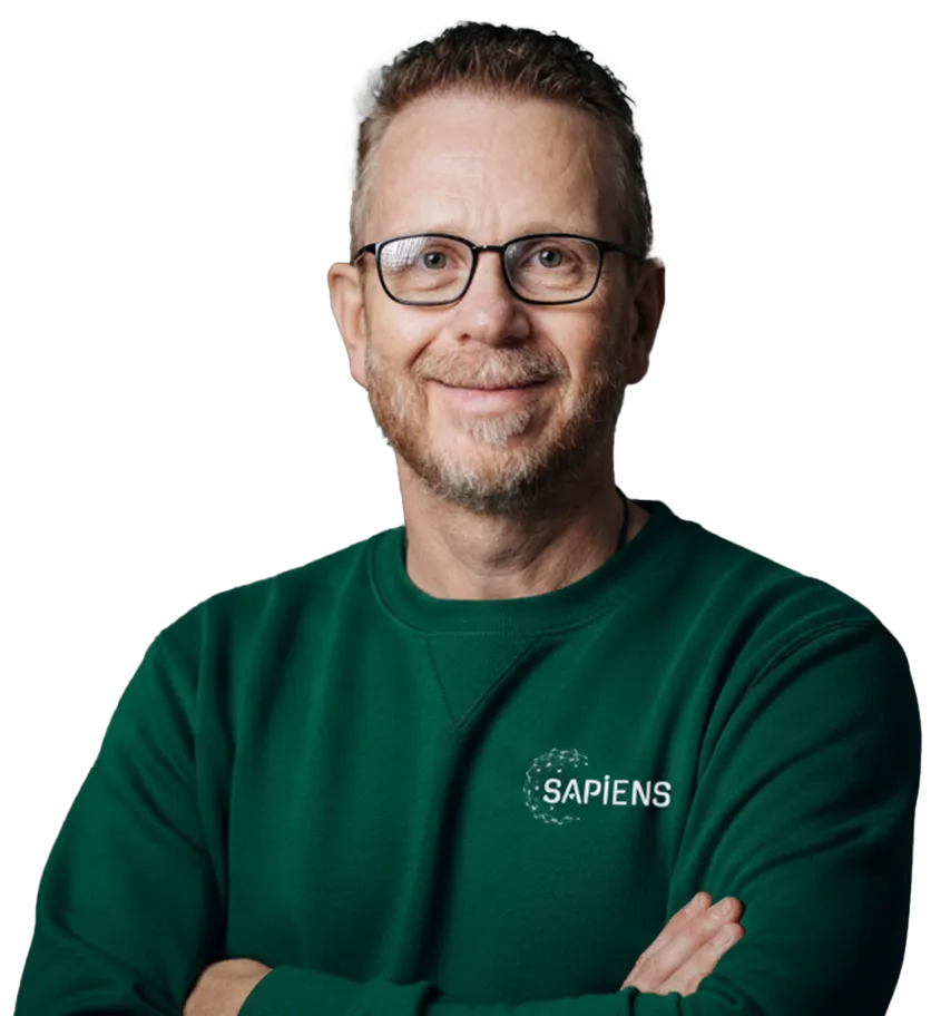 Jonas, fundador e CEO da Sapiens Consultoria